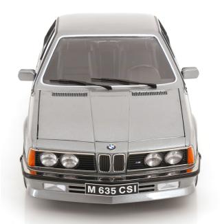 BMW M635 CSI E24 1987 mit Alpina-Felgen graumetallic KK-Scale 1:12 Metallmodell
