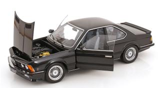 BMW M635 CSI E24 1987 mit Alpina-Felgen schwarz-metallic KK-Scale 1:12 Metallmodell