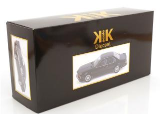 BMW M635 CSI E24 1987 mit Alpina-Felgen schwarz-metallic KK-Scale 1:12 Metallmodell