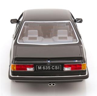 BMW M635 CSI E24 1987 schwarz-metallic KK-Scale 1:12 Metallmodell