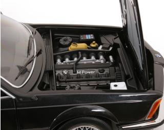 BMW M635 CSI E24 1987 schwarz-metallic KK-Scale 1:12 Metallmodell