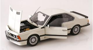 BMW M635 CSI 1987 weiss mit Alpina-Felgen KK-Scale 1:12 Metallmodell