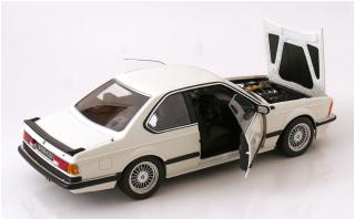 BMW M635 CSI 1987 weiss mit Alpina-Felgen KK-Scale 1:12 Metallmodell
