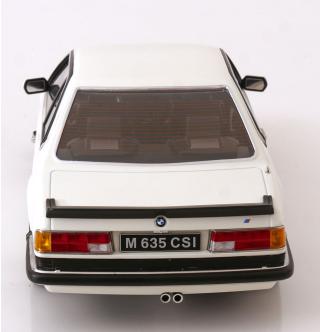 BMW M635 CSI 1987 weiss mit Alpina-Felgen KK-Scale 1:12 Metallmodell