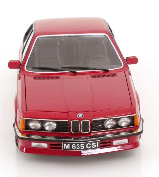BMW M635 CSI 1987 rot mit Alpina-Felgen KK-Scale 1:12 Metallmodell