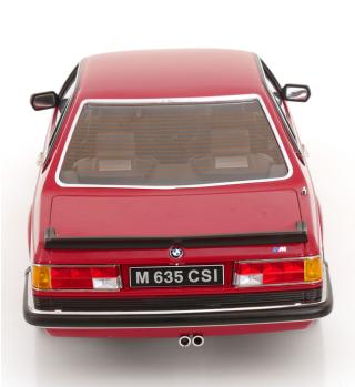 BMW M635 CSI 1987 rot mit Alpina-Felgen KK-Scale 1:12 Metallmodell
