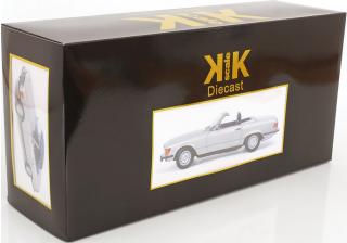 Mercedes 450SL R107 Europa 1985 silber KK-Scale 1:12 Metallmodell