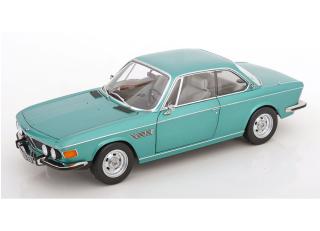 BMW 3.0 CSI E9 1971 türkis-metallic mit Alufelgen KK-Scale 1:12 Metallmodell