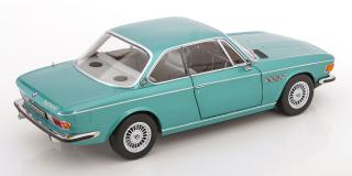 BMW 3.0 CSI E9 1971 türkis-metallic mit Alpina-Felgen KK-Scale 1:12 Metallmodell