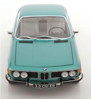 BMW 3.0 CSI E9 1971 türkis-metallic mit Alpina-Felgen KK-Scale 1:12 Metallmodell