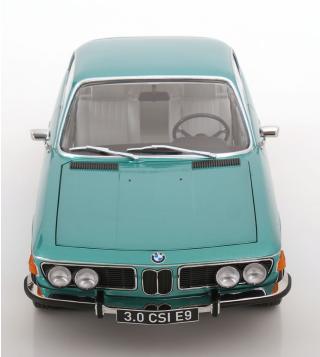 BMW 3.0 CSI E9 1971 türkis-metallic mit Alufelgen KK-Scale 1:12 Metallmodell