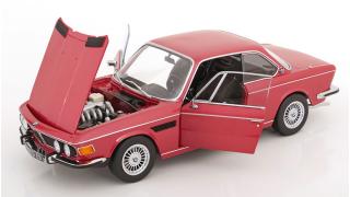 BMW 3.0 CSI E9 1971 rotmetallic mit Alpina-Felgen KK-Scale 1:12 Metallmodell