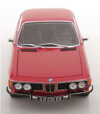 BMW 3.0 CSI E9 1971 rotmetallic mit Alpina-Felgen KK-Scale 1:12 Metallmodell