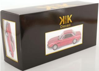 BMW 3.0 CSI E9 1971 rotmetallic mit Alpina-Felgen KK-Scale 1:12 Metallmodell