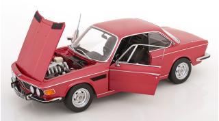 BMW 3.0 CSI E9 1971 rotmetallic mit Alufelgen KK-Scale 1:12 Metallmodell