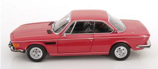 BMW 3.0 CSI E9 1971 rotmetallic mit Alufelgen KK-Scale 1:12 Metallmodell
