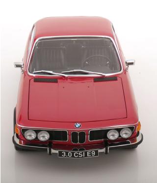 BMW 3.0 CSI E9 1971 rotmetallic mit Alufelgen KK-Scale 1:12 Metallmodell
