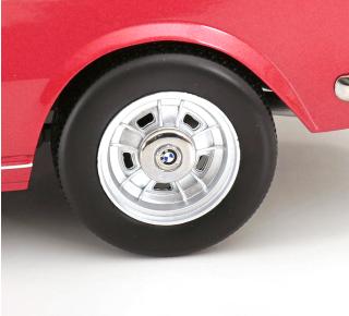 BMW 3.0 CSI E9 1971 rotmetallic mit Alufelgen KK-Scale 1:12 Metallmodell