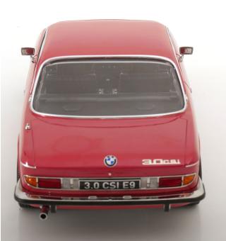 BMW 3.0 CSI E9 1971 rotmetallic mit Alufelgen KK-Scale 1:12 Metallmodell