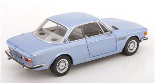 BMW 3.0 CSI E9 1971 hellblau-metallic mit Alpina-Felgen KK-Scale 1:12 Metallmodell