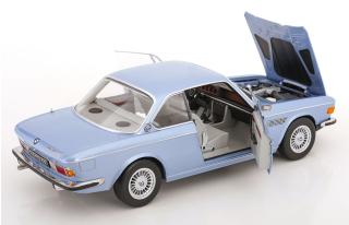 BMW 3.0 CSI E9 1971 hellblau-metallic mit Alpina-Felgen KK-Scale 1:12 Metallmodell