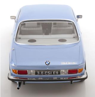 BMW 3.0 CSI E9 1971 hellblau-metallic mit Alpina-Felgen KK-Scale 1:12 Metallmodell