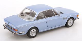 BMW 3.0 CSI E9 1971 hellblau-metallic mit Alufelgen KK-Scale 1:12 Metallmodell