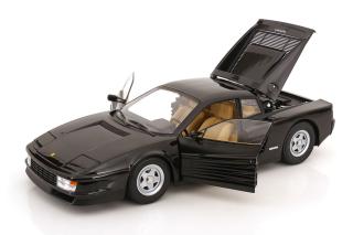 Ferrari Testarossa 1986 schwarz KK-Scale 1:12 Metallmodell