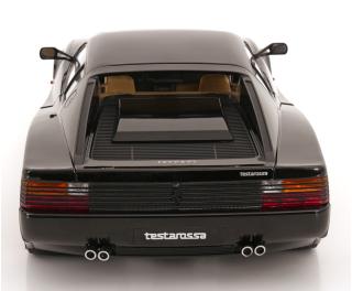 Ferrari Testarossa 1986 schwarz KK-Scale 1:12 Metallmodell