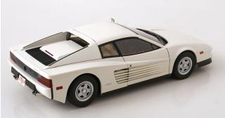 Ferrari Testarossa Monospecchio 1984 US-Version weiß KK-Scale 1:12 Metallmodell