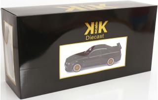 Nissan Skyline GT-R R34 V-Spec II 2001 mit OEM-Felgen schwarz KK-Scale 1:12 Metallmodell