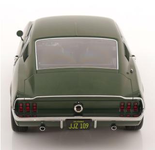 Ford Mustang GT Fastback Bullitt Movie Edition mattgrün KK-Scale 1:12 Metallmodell