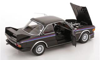 BMW 3.0 CSL E9 1973 schwarz/Dekor KK-Scale 1:12 Metallmodell