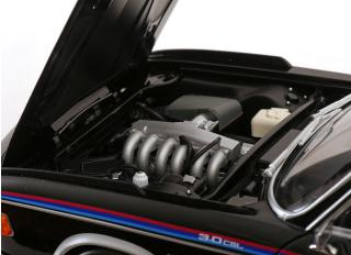 BMW 3.0 CSL E9 1973 schwarz/Dekor KK-Scale 1:12 Metallmodell
