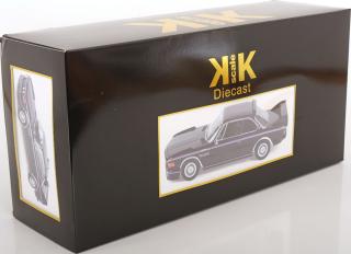 BMW 3.0 CSL E9 1973 schwarz/Dekor KK-Scale 1:12 Metallmodell