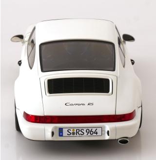 Porsche 911 (964) RS 1992 mit Cup Felgen weiß KK-Scale 1:12 Metallmodell