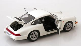 Porsche 911 (964) RS 1992 mit Speedline Felgen weiß KK-Scale 1:12 Metallmodell