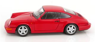 Porsche 911 (964) RS 1992 mit Cup Felgen rot  KK-Scale 1:12 Metallmodell