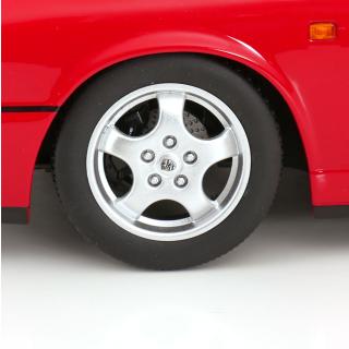 Porsche 911 (964) RS 1992 mit Cup Felgen rot  KK-Scale 1:12 Metallmodell