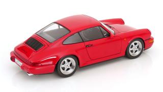 Porsche 911 (964) RS 1992 mit Speedline Felgen rot KK-Scale 1:12 Metallmodell