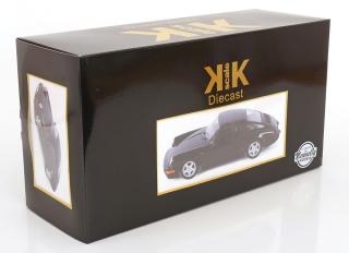 Porsche 911 (964) RS 1992 mit Cup Felgen schwarz KK-Scale 1:12 Metallmodell