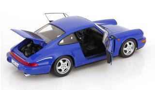 Porsche 911 (964) RS 1992 mit Cup Felgen blau KK-Scale 1:12 Metallmodell