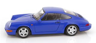 Porsche 911 (964) RS 1992 mit Cup Felgen blau KK-Scale 1:12 Metallmodell