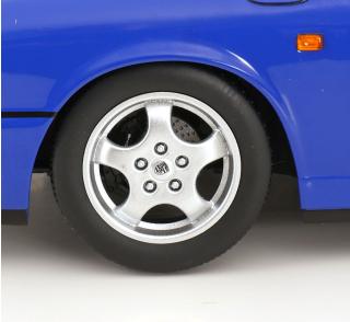Porsche 911 (964) RS 1992 mit Cup Felgen blau KK-Scale 1:12 Metallmodell