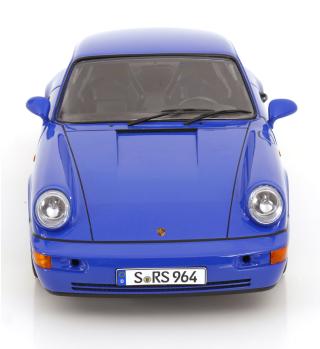 Porsche 911 (964) RS 1992 mit Cup Felgen blau KK-Scale 1:12 Metallmodell