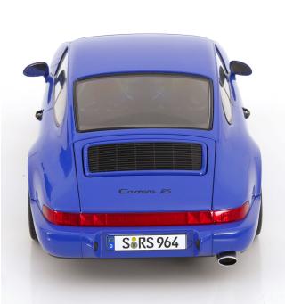 Porsche 911 (964) RS 1992 mit Cup Felgen blau KK-Scale 1:12 Metallmodell
