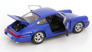 Porsche 911 (964) RS 1992 mit Speedline Felgen blau KK-Scale 1:12 Metallmodell
