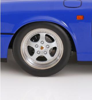 Porsche 911 (964) RS 1992 mit Speedline Felgen blau KK-Scale 1:12 Metallmodell