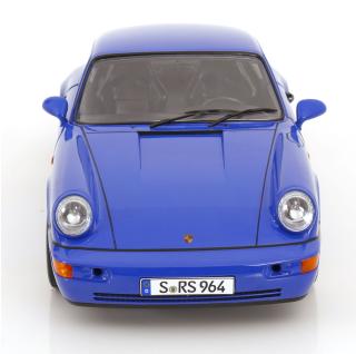 Porsche 911 (964) RS 1992 mit Speedline Felgen blau KK-Scale 1:12 Metallmodell