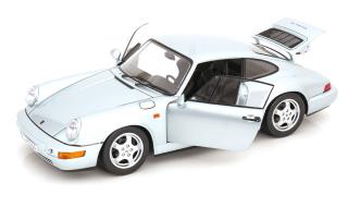 Porsche 911 (964) RS 1992 mit Cup-Felgen polarsilber KK-Scale 1:12 Metallmodell